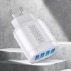 USB Charger 4 Ports EU US QC 3.0 48W Fast Charging Wall Charger Adapter For iPhone 13 12 11 Samsung Xiaomi Phone Charger