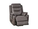 Liyasi Electric Power Lift Recliner Chair with 1 Motor, 3 Positions, 2 Side Pockets, Cup Holders,Suede fabric