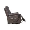 Liyasi Electric Power Lift Recliner Chair with 1 Motor, 3 Positions, 2 Side Pockets, Cup Holders,Suede fabric