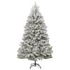 Artificial Hinged Christmas Tree 300 LEDs & Ball Set 82.7"