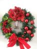 Christmas decorations Scene decoration props Jesus Christmas wreath door hanging