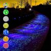 Outdoor Luminous Stones 100Pcs Glow in The Dark Pebbles Garden Moonlight Stones