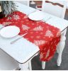 180x35cm Christmas Table Runner Cloth Merry Christmas Decoration for Home Tablecloth Xmas Ornament Navidad Natal New Year Gift