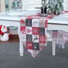 180x35cm Christmas Table Runner Cloth Merry Christmas Decoration for Home Tablecloth Xmas Ornament Navidad Natal New Year Gift